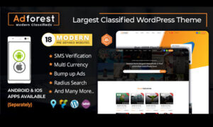 AdForest - Classified Ads WordPress Theme