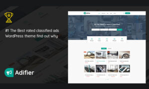 Adifier - Classified Ads WordPress Theme