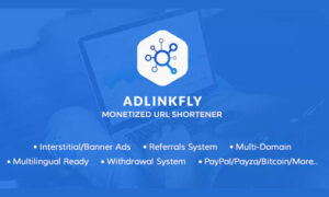 AdLinkFly - Monetized URL Shortener