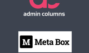 Admin Columns Pro Meta Box