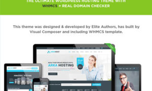 Arka Host - WHMCS Hosting, Shop & Corporate Theme