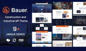 Bauer | Construction and Industrial WordPress Theme