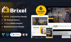 Brixel Building Construction WordPress Theme