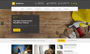 BuildPress - Multi-purpose Construction and Landscape WP Theme