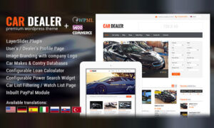 Car Dealer Automotive WordPress Theme – Responsive