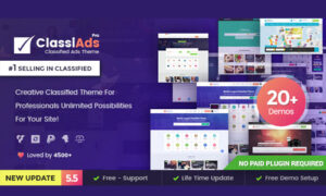 Classiads - Classified Ads WordPress Theme