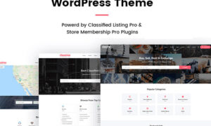 Classima – Classified Ads WordPress Theme