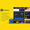 Crypterio - NFT and Crypto Landing Page WordPress Theme