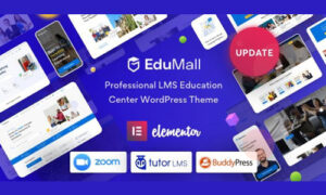 EduMall - Professional LMS Education Center WordPress Theme