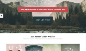 Elegant Themes Vertex WordPress Theme