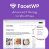 FacetWP - Advanced Filtering for WordPress