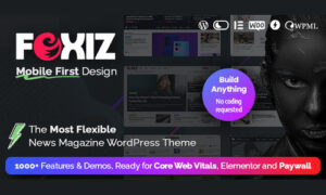 Foxiz - WordPress Newspaper News and Magazine