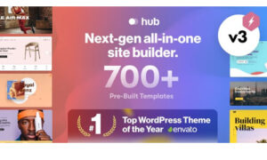 Hub - Responsive Multi-Purpose WordPress Theme