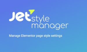 JetStyleManager for Elementor