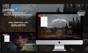 Jumbo: A 3-in-1 full-screen menu for WordPress