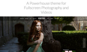 Kinetika | Photography Theme for WordPress