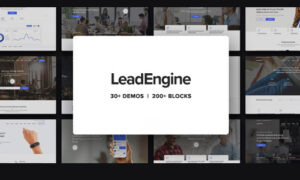 LeadEngine - Multi-Purpose WordPress Theme with Page Builder