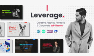 Leverage - Creative Agency & Portfolio WordPress Theme