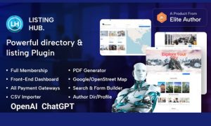 ListingHub - WordPress Business Directory Listing Plugin