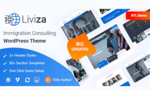 Liviza - Immigration Consulting WordPress Theme