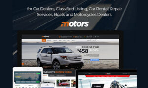 Motors - Automotive, Car Dealership, Car Rental, Auto, Classified Ads, Listing WordPress Theme