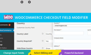 MyThemeShop WooCommerce Checkout Field Modifier