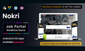 Nokri - Job Board WordPress Theme