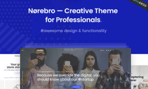 Norebro - Creative Portfolio Theme for Multipurpose Usage