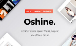 Oshine - Multipurpose Creative Theme