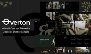 Overton - Creative Theme for Agencies and Freelancers