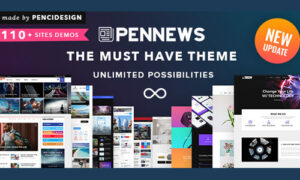 PenNews - News/ Magazine/ Business/ Portfolio/Reviews Landing AMP WordPress Theme