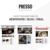 PRESSO - Modern Magazine / Newspaper / Viral Theme