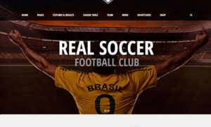 Real Soccer - Sport Clubs Responsive WP Theme