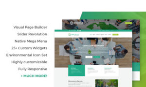 Recycle - Environmental & Green Business WordPress Theme