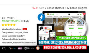 REHub - Price Comparison, Affiliate Marketing, Multi Vendor Store, Community Theme