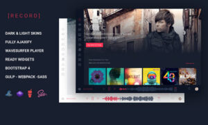 Rekord - Ajaxify Music - Events - Podcasts Multipurpose WordPress Theme