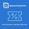 Restrict Content Pro WooCommerce Member Discounts