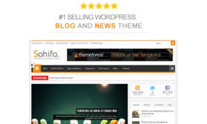 Sahifa - Responsive WordPress News / Magazine / Blog Theme