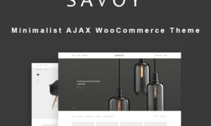 Savoy - Minimalist AJAX WooCommerce Theme