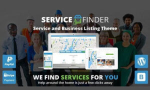 Service Finder - Provider and Business Listing WordPress Theme