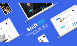 ShiftCV - Blog  Resume  Portfolio  WordPress