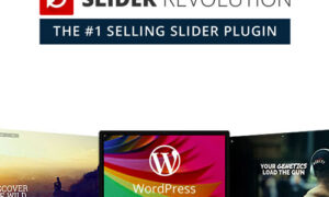 Slider Revolution Responsive WordPress Plugin + Addons + Templates