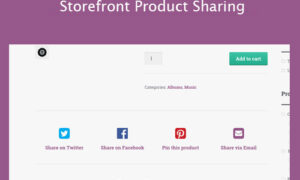 Storefront Product Sharing