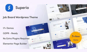 Superio – Job Board WordPress Theme