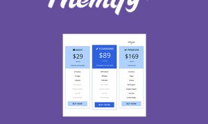 Themify Builder Pricing Table