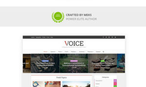 Voice - Clean News/Magazine WordPress Theme