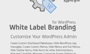 White Label Branding for WordPress