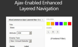 WooCommerce Ajax-Enabled Enhanced Layered Navigation