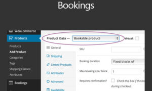 WooCommerce Bookings