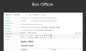 WooCommerce Box Office